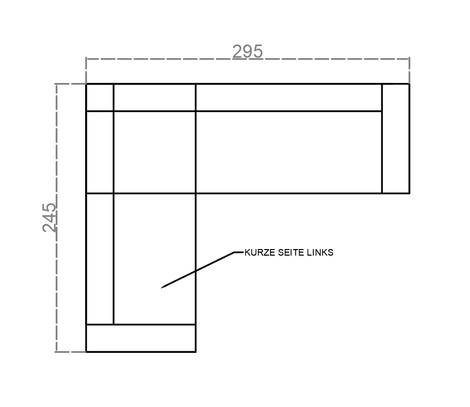 Cube Wohnlandschaft mit Bettfunktion