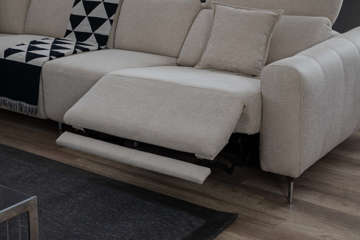 Ecksofa Burgaz – Modernes Design trifft auf Funktionalität