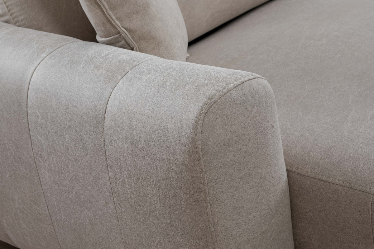 Ecksofa Burgaz – Modernes Design trifft auf Funktionalität