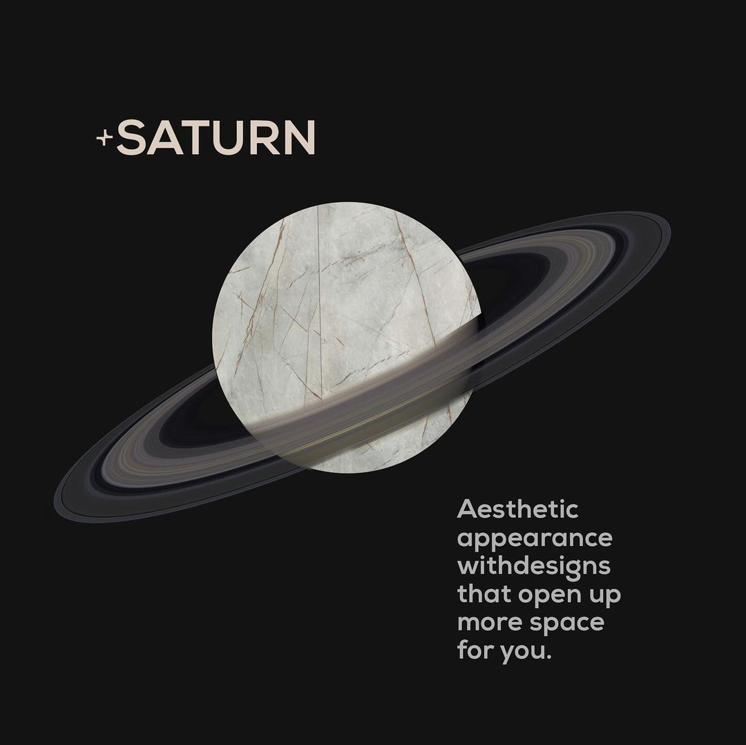 Saturn ausziehbarer Esstisch