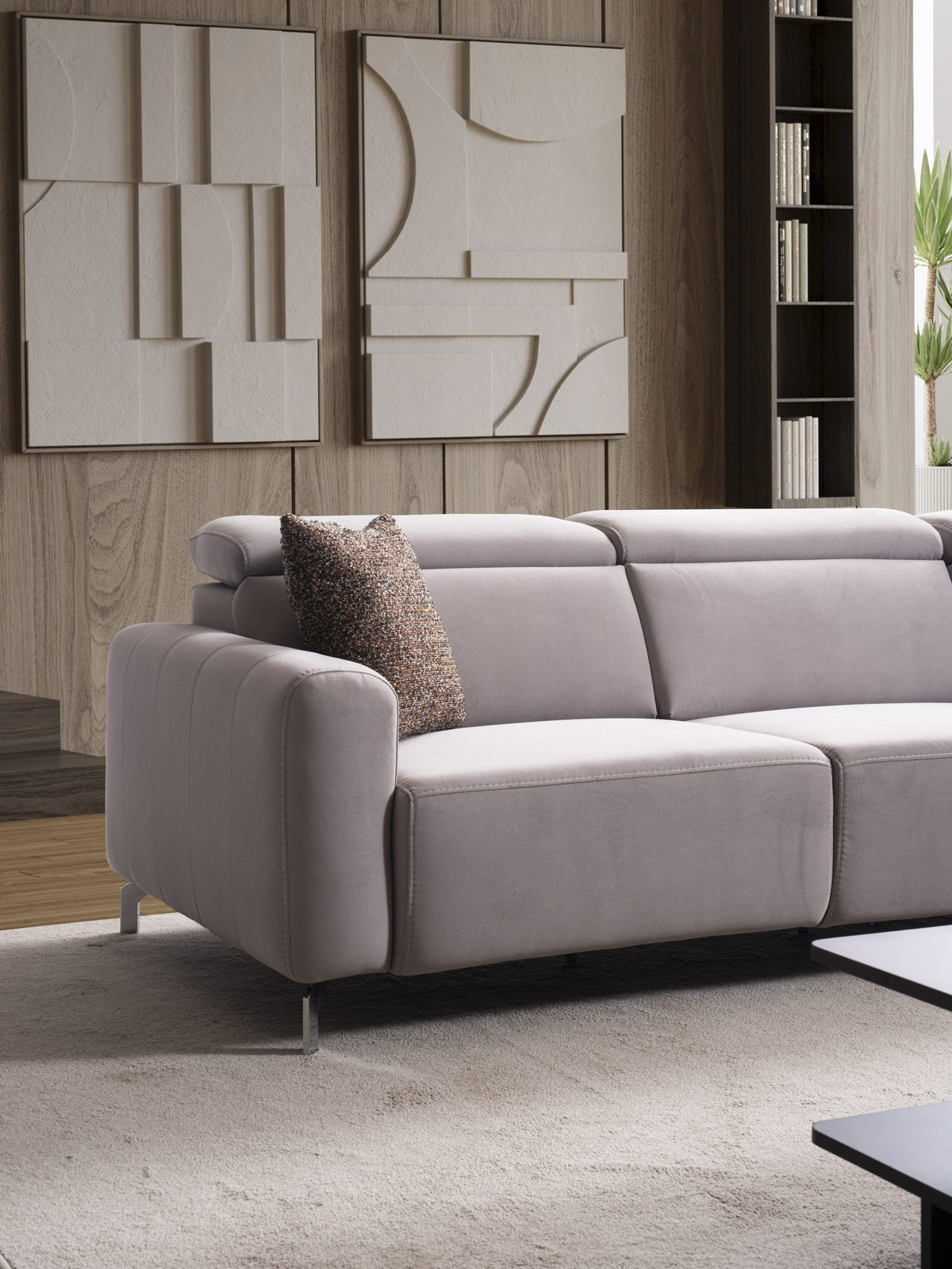 Ecksofa Burgaz – Modernes Design trifft auf Funktionalität