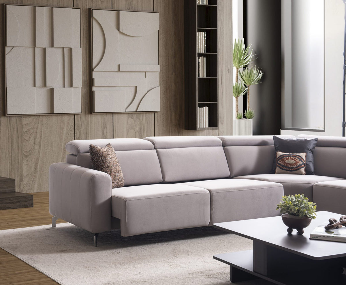 Ecksofa Burgaz – Modernes Design trifft auf Funktionalität