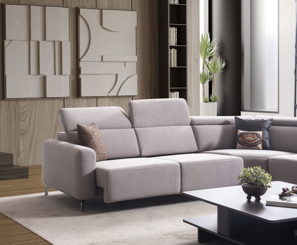 Ecksofa Burgaz – Modernes Design trifft auf Funktionalität