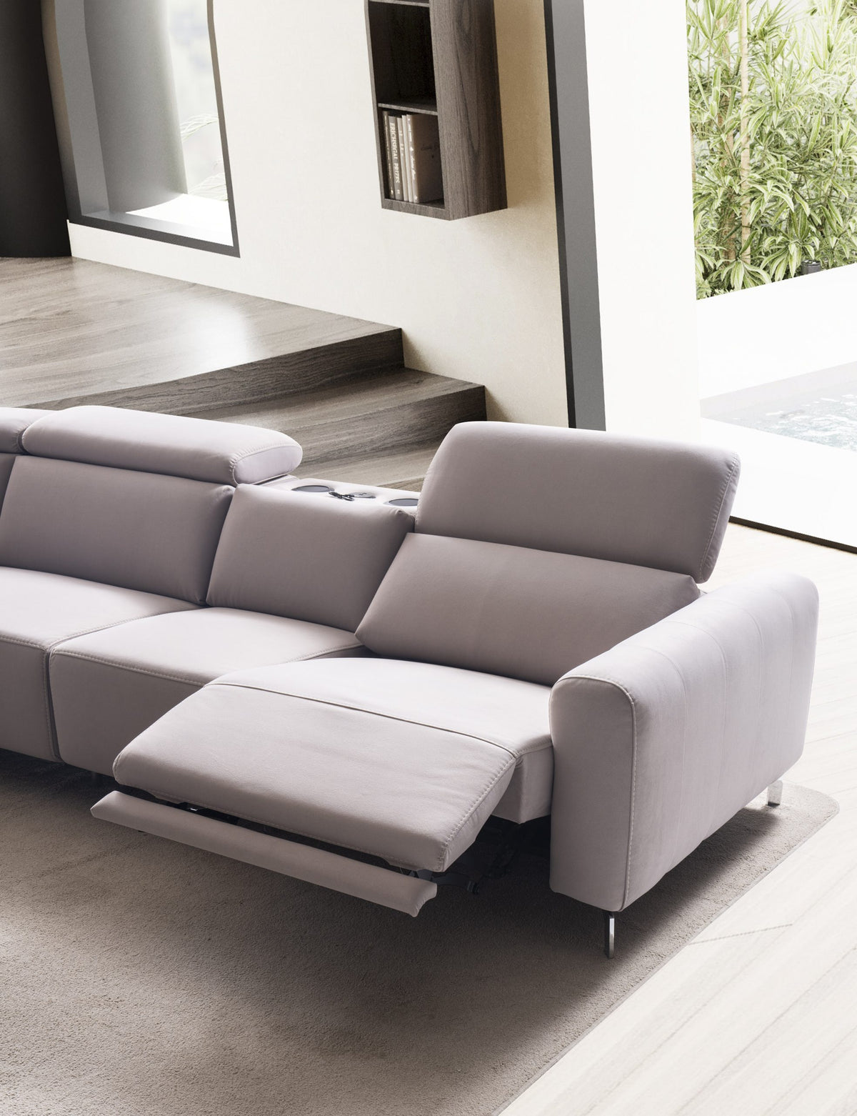 Ecksofa Burgaz – Modernes Design trifft auf Funktionalität