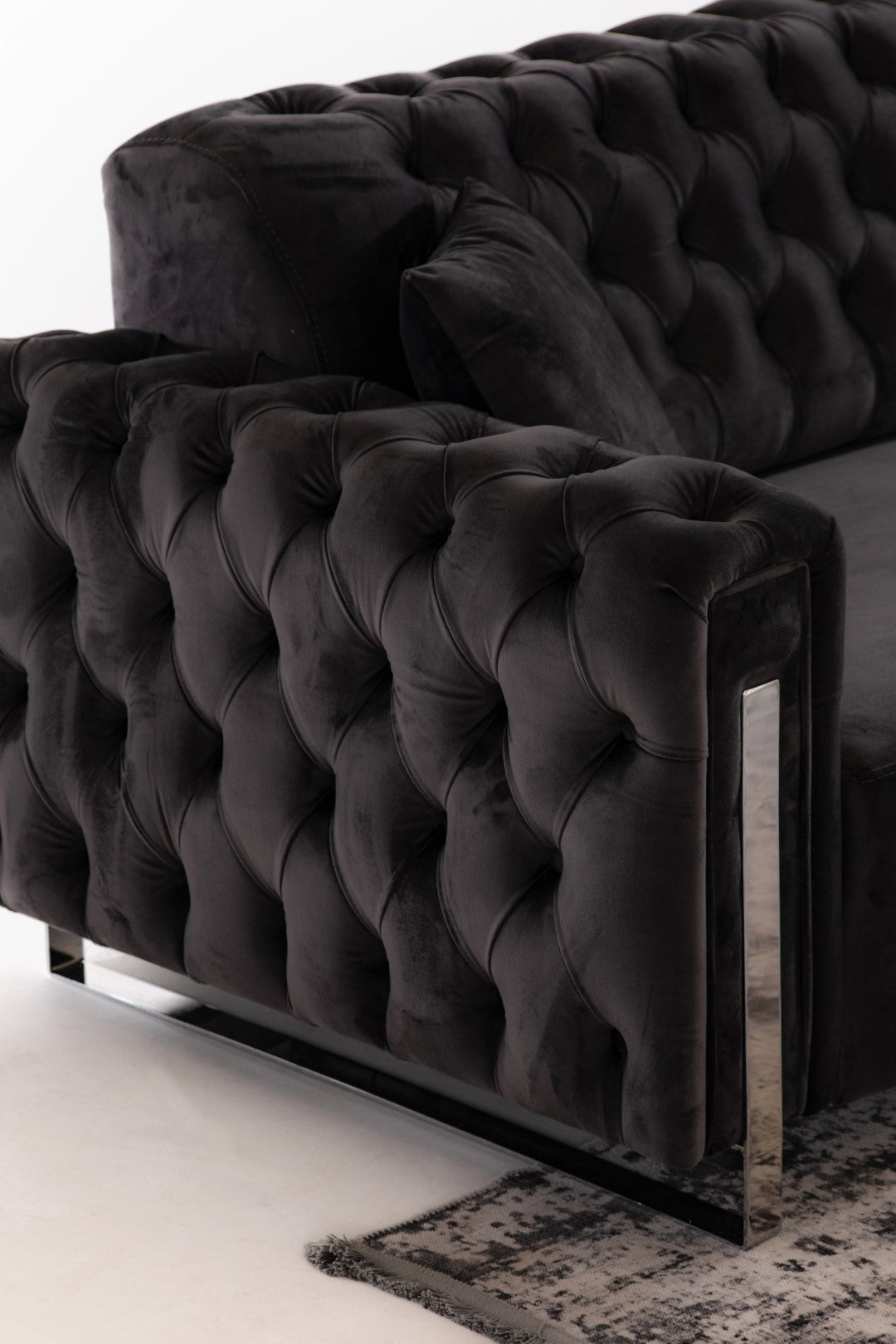 Ecksofa Diesel Mini im Chesterfield-Stil