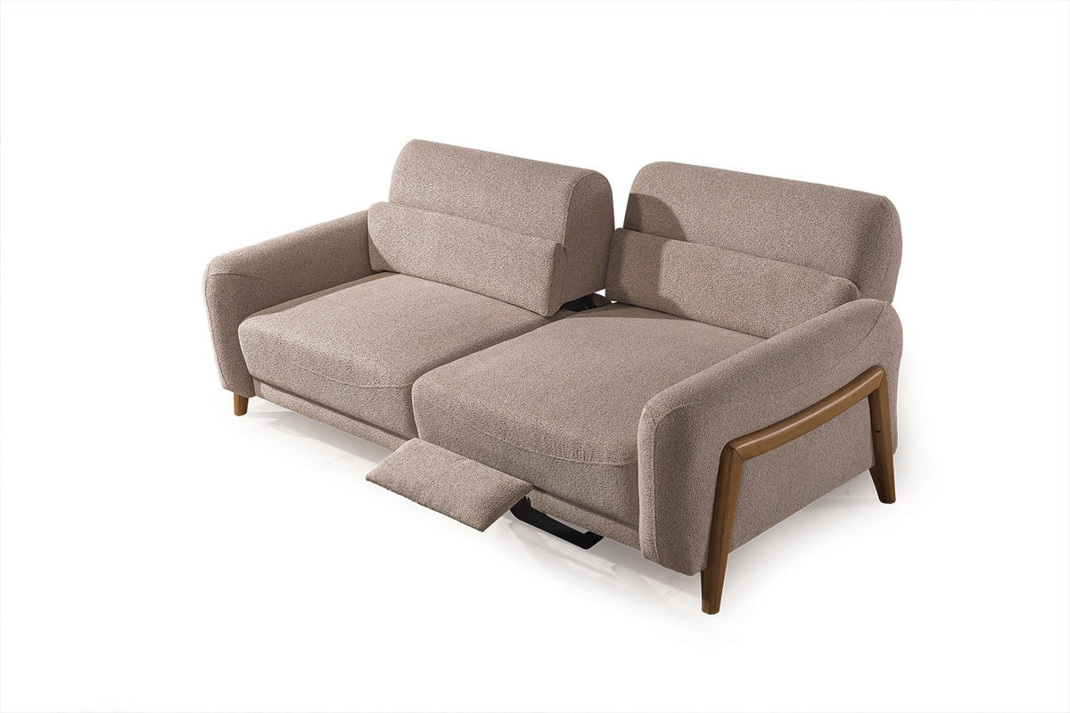 Akron 3-Sitzer Sofa mit Schlaffunktion